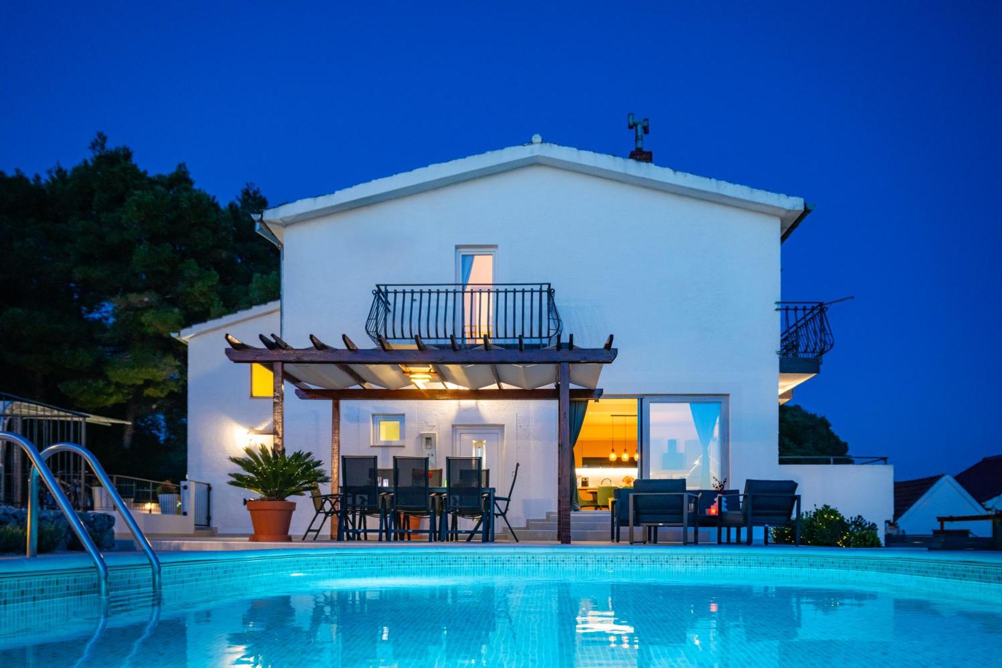 Villa Plenca - Heated Pool ! Sibenik Luaran gambar