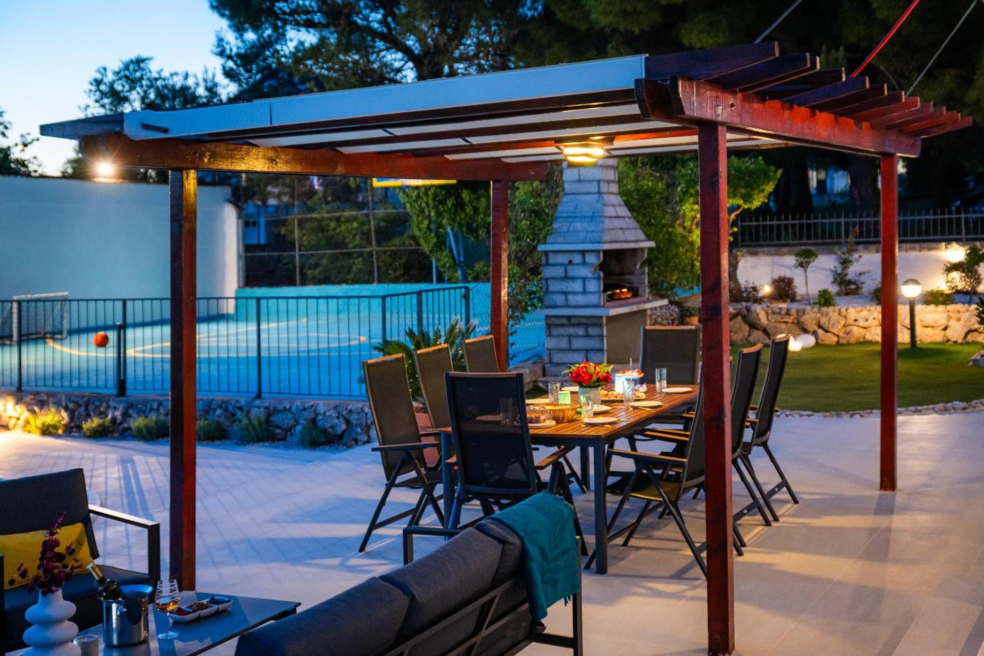 Villa Plenca - Heated Pool ! Sibenik Luaran gambar