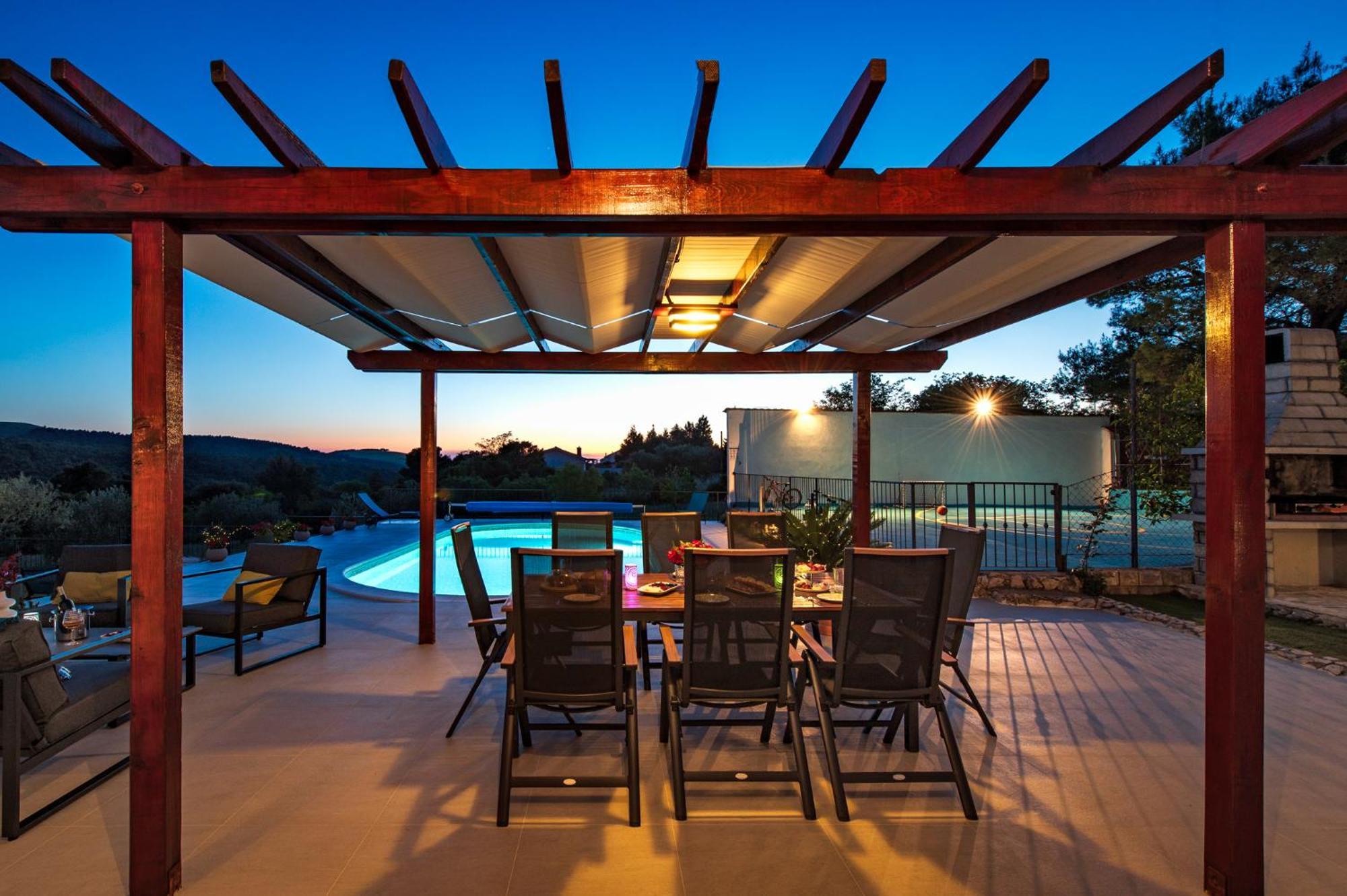 Villa Plenca - Heated Pool ! Sibenik Luaran gambar