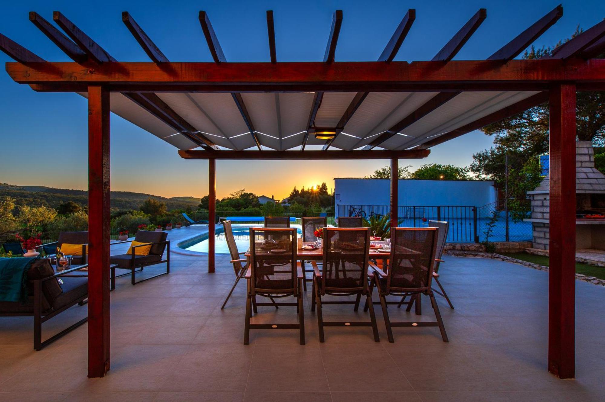 Villa Plenca - Heated Pool ! Sibenik Luaran gambar