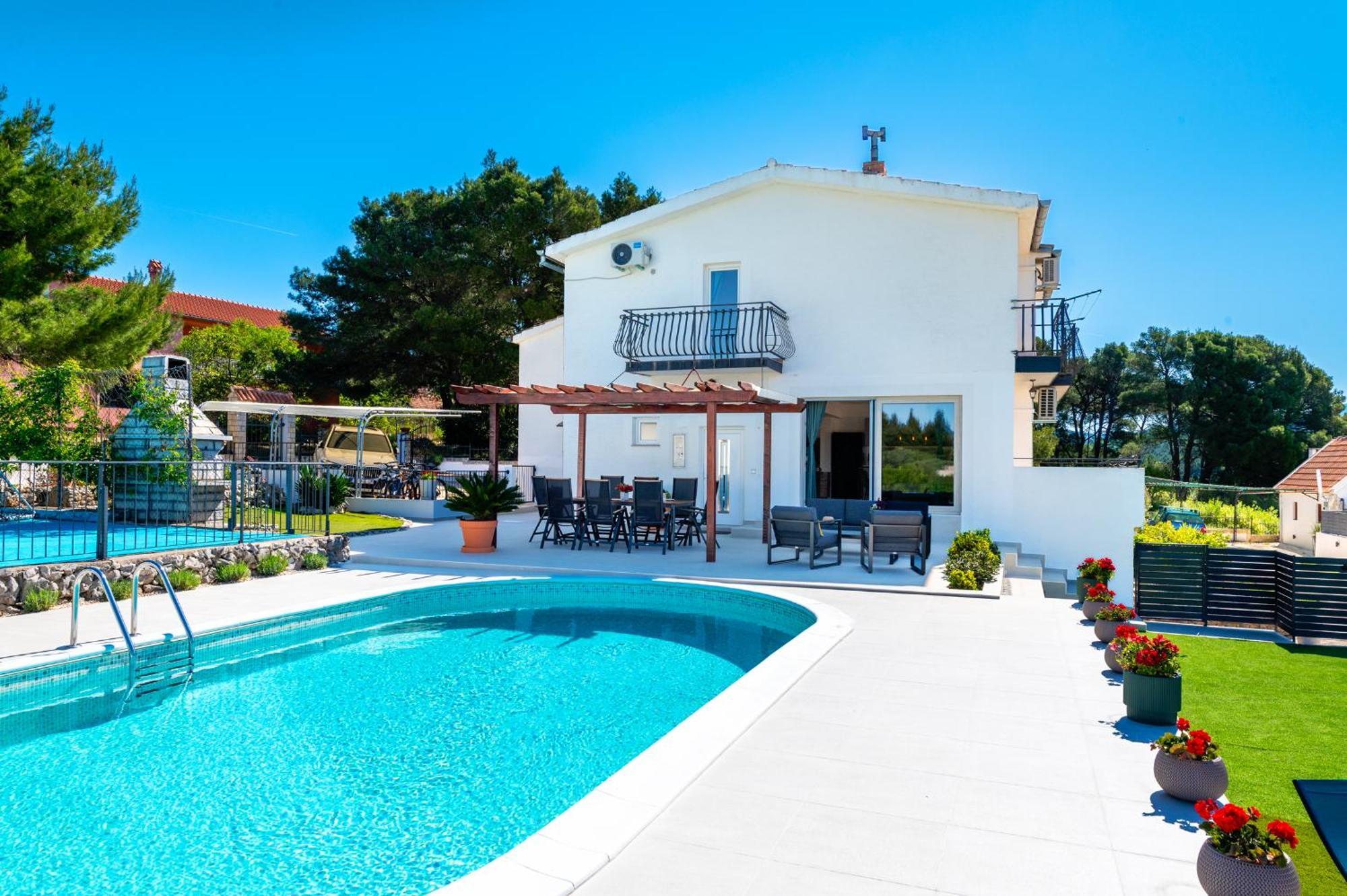 Villa Plenca - Heated Pool ! Sibenik Luaran gambar